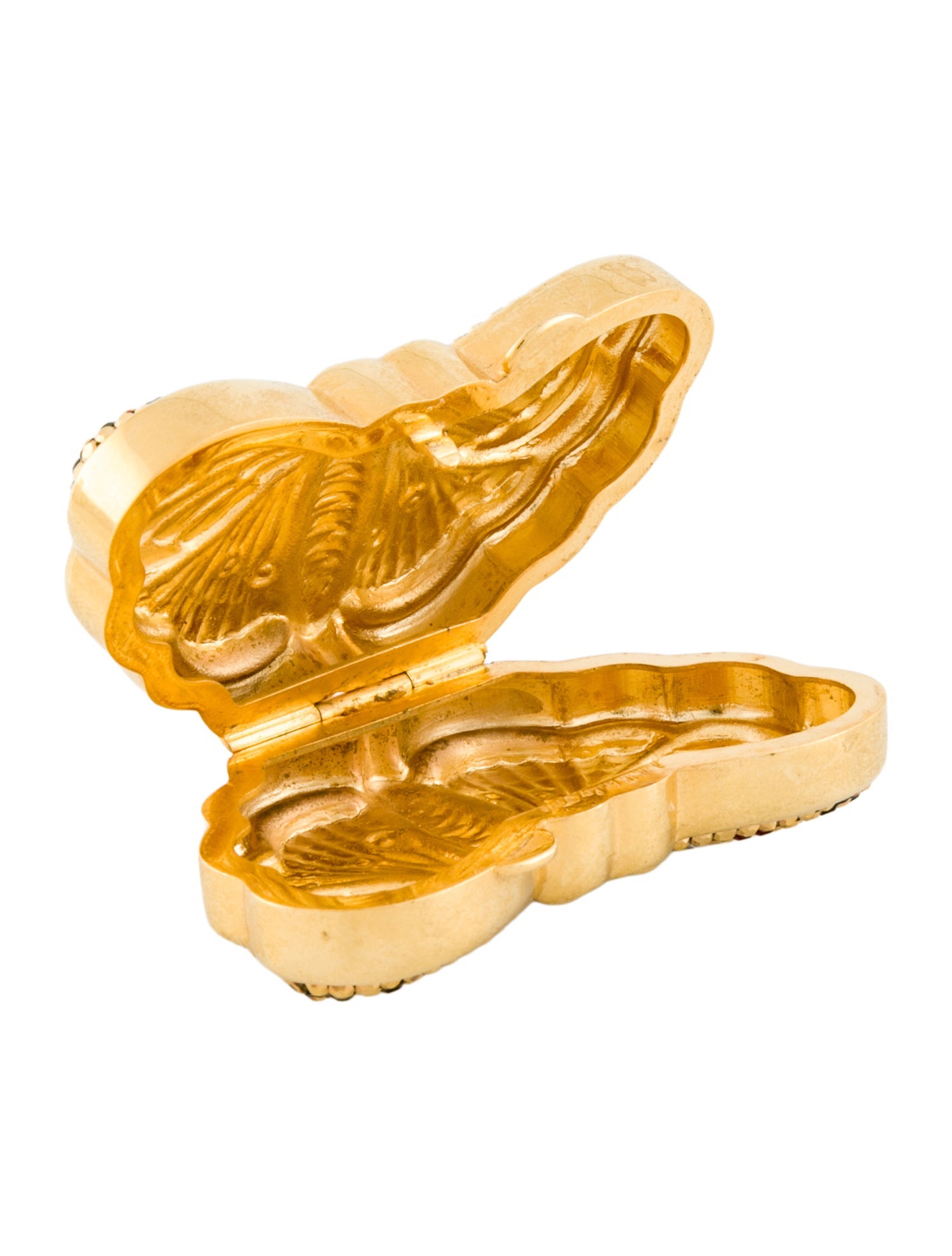 Judith Leiber Crystal Embellished Butterfly Box