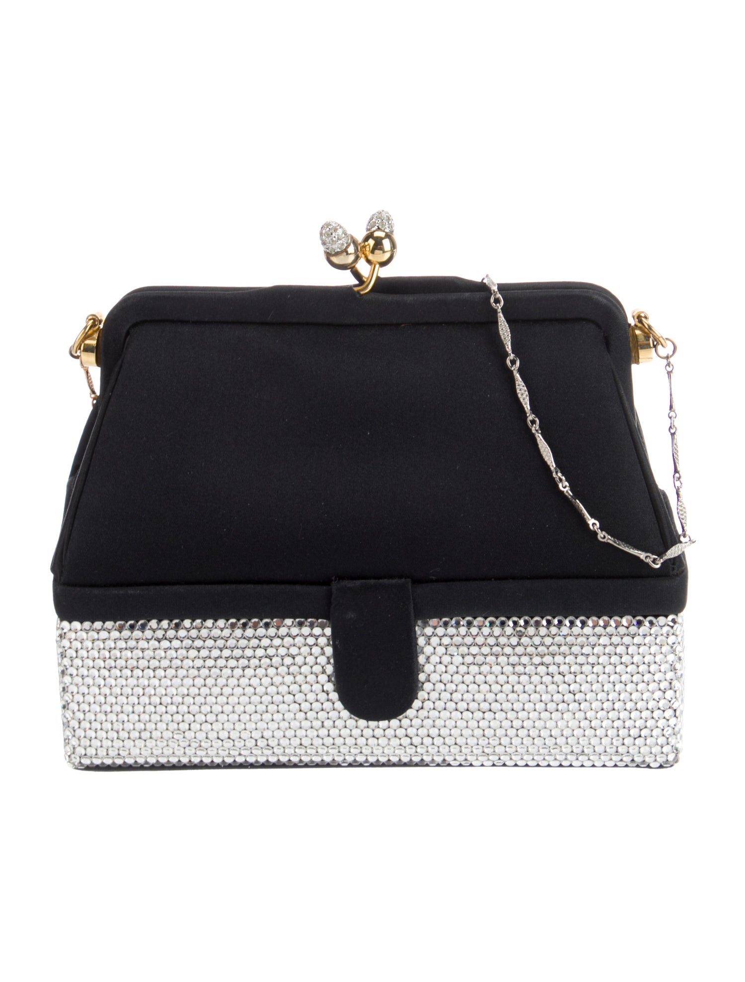 Judith Leiber Satin Evening Bag