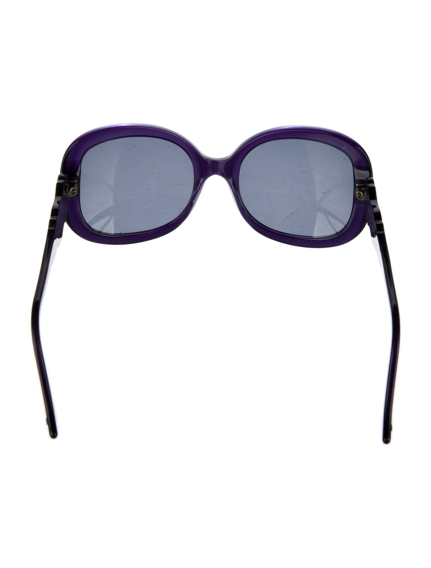 Judith Leiber Oversize Tinted Sunglasses