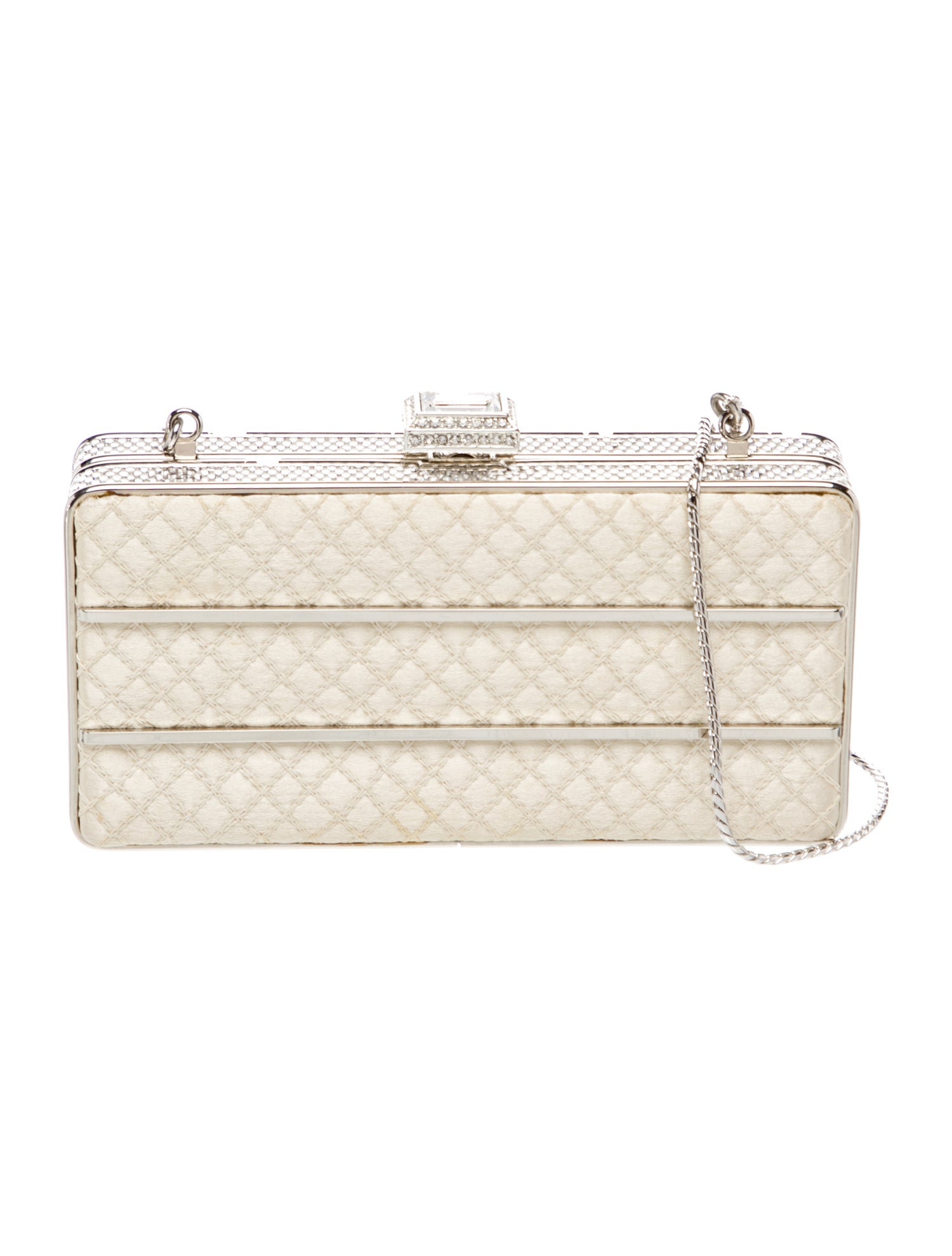 Judith Leiber Satin Evening Bag