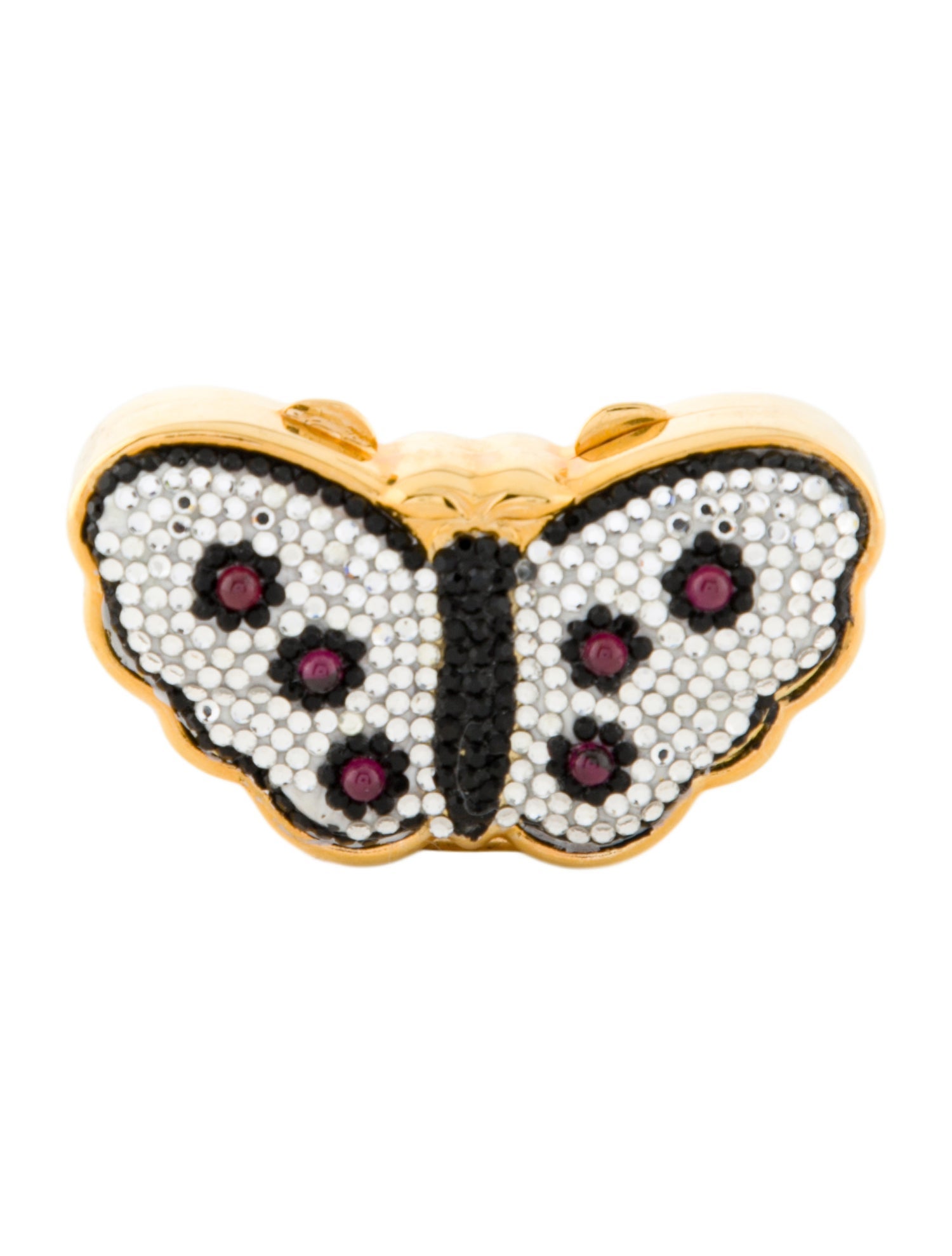 Judith Leiber Embellished Jewelry Case