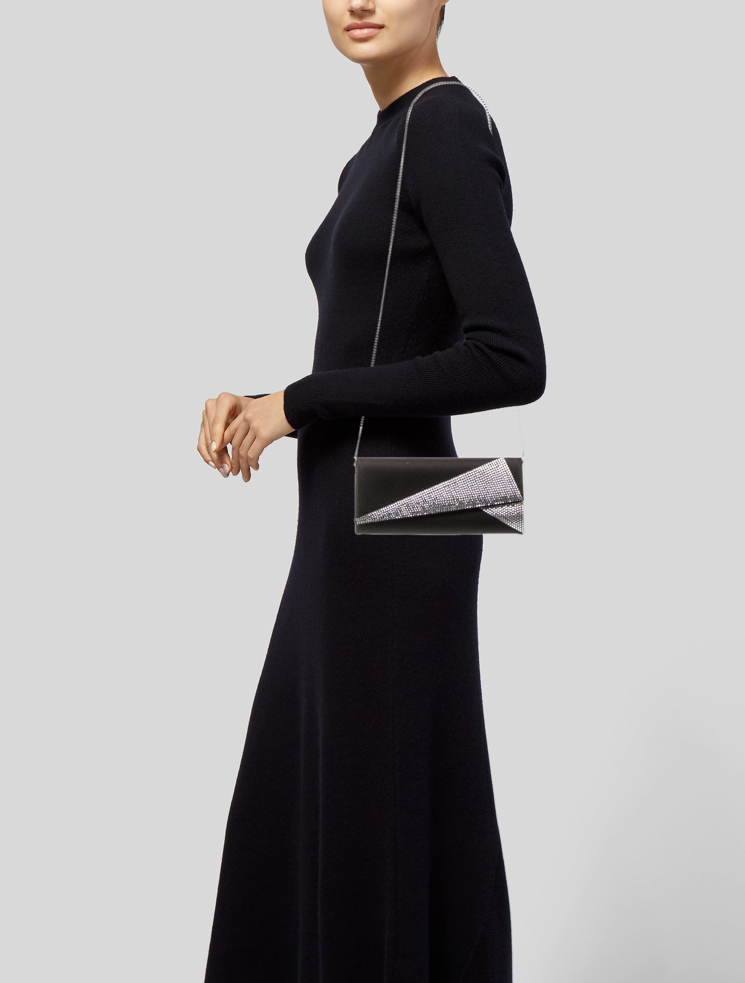 Judith Leiber Satin Minaudière