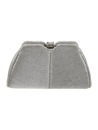 Judith Leiber Leather Clutch