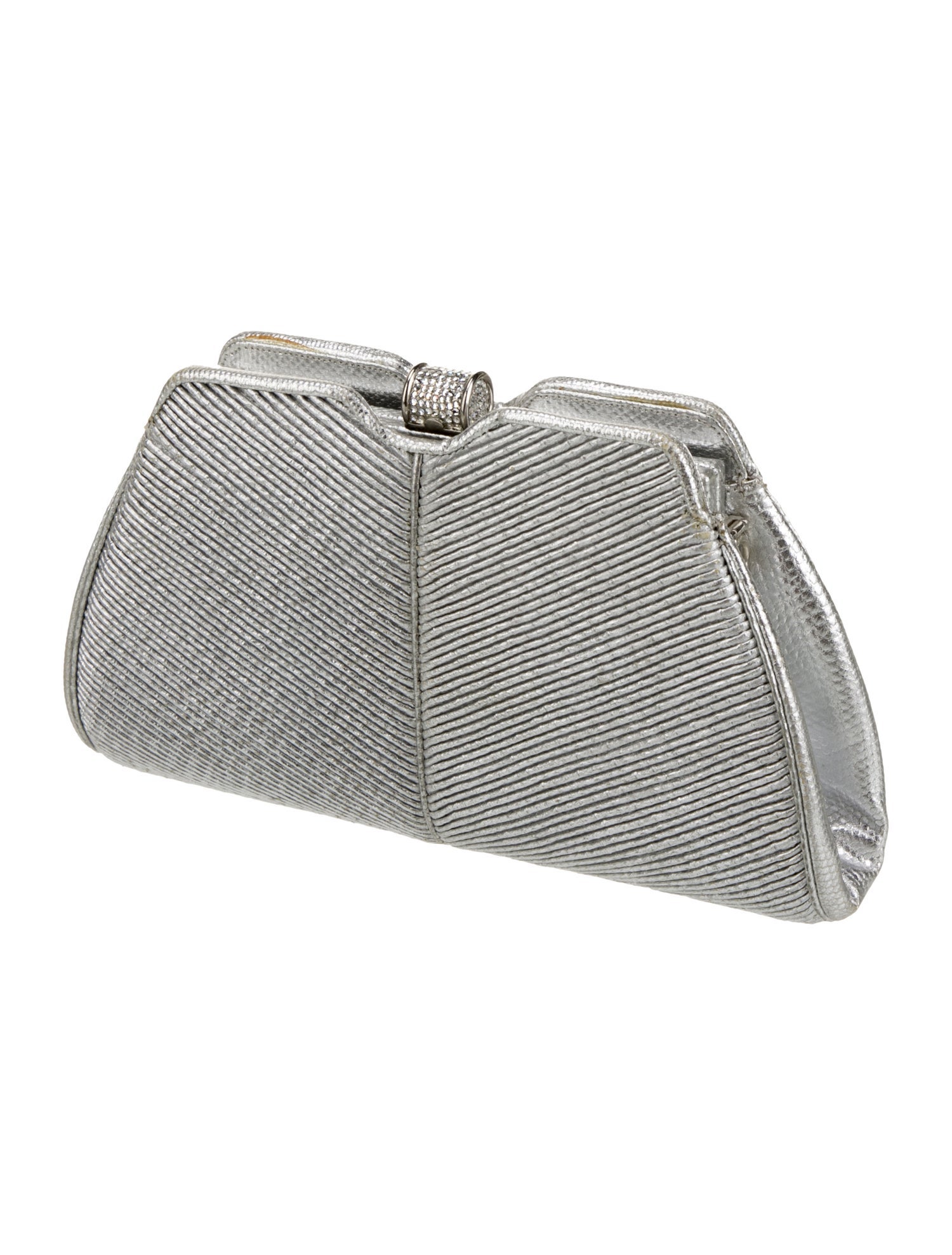 Judith Leiber Leather Clutch