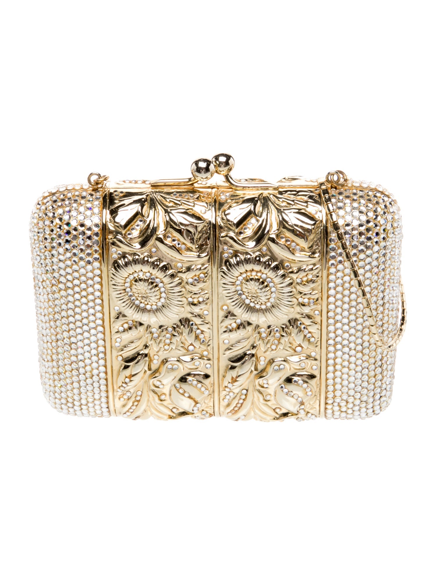 Judith Leiber Metal Minaudière