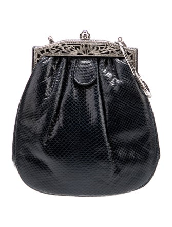 Judith Leiber Leather Evening Bag