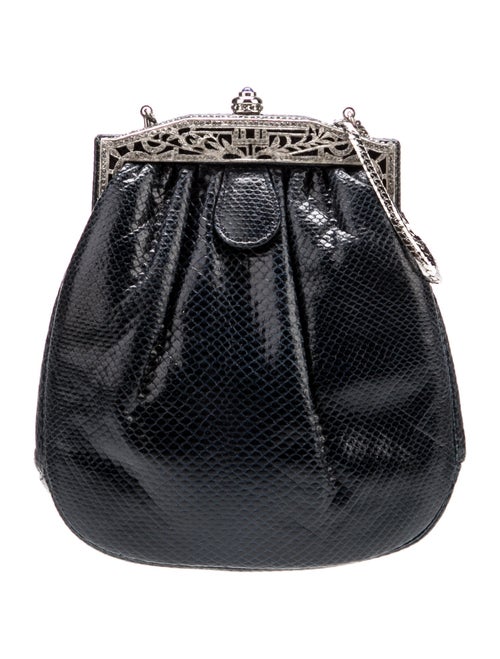 Judith Leiber Leather Evening Bag