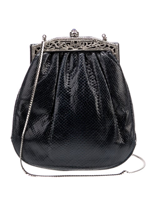 Judith Leiber Leather Evening Bag