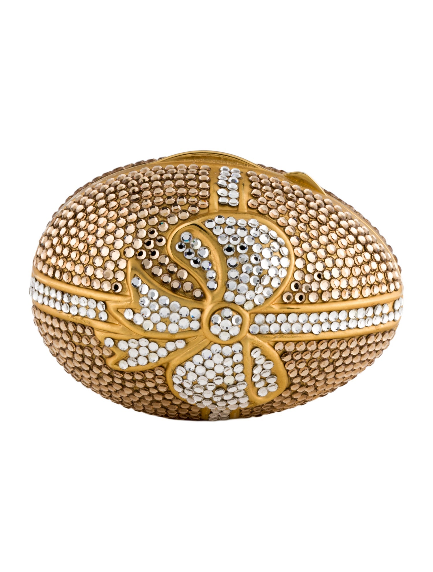 Judith Leiber Crystal Egg Pill Case