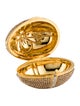 Judith Leiber Crystal Egg Pill Case