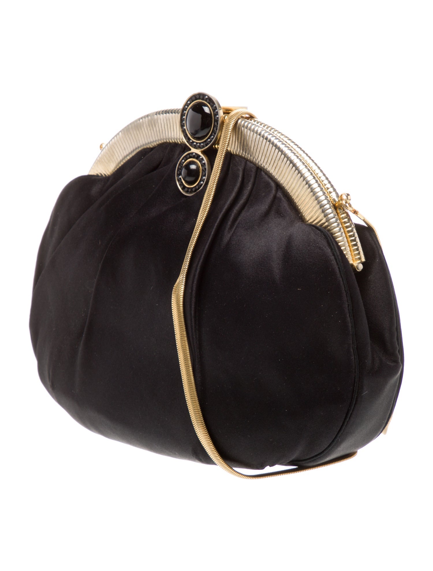 Judith Leiber Satin Evening Bag