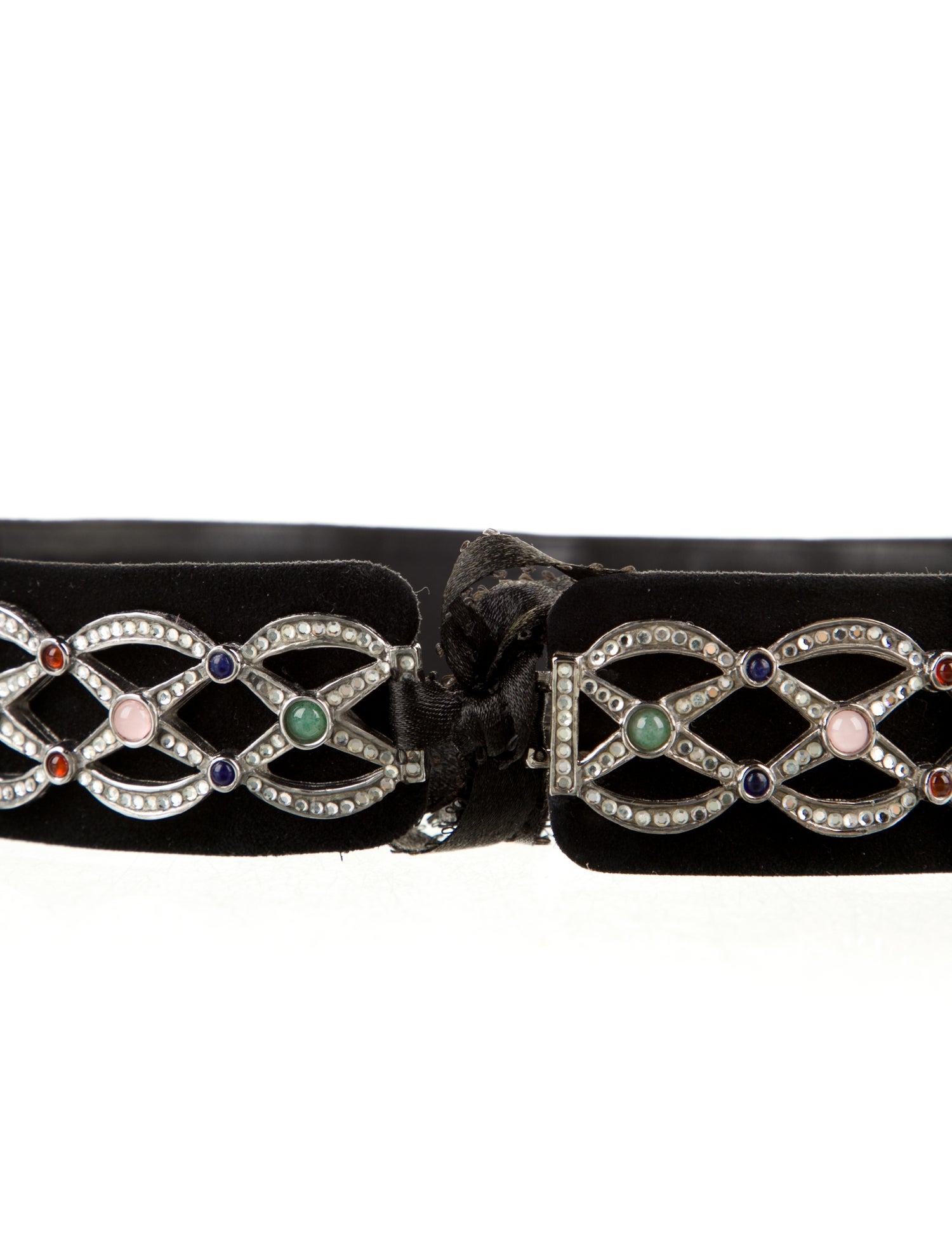 Judith Leiber Leather Waist Belt