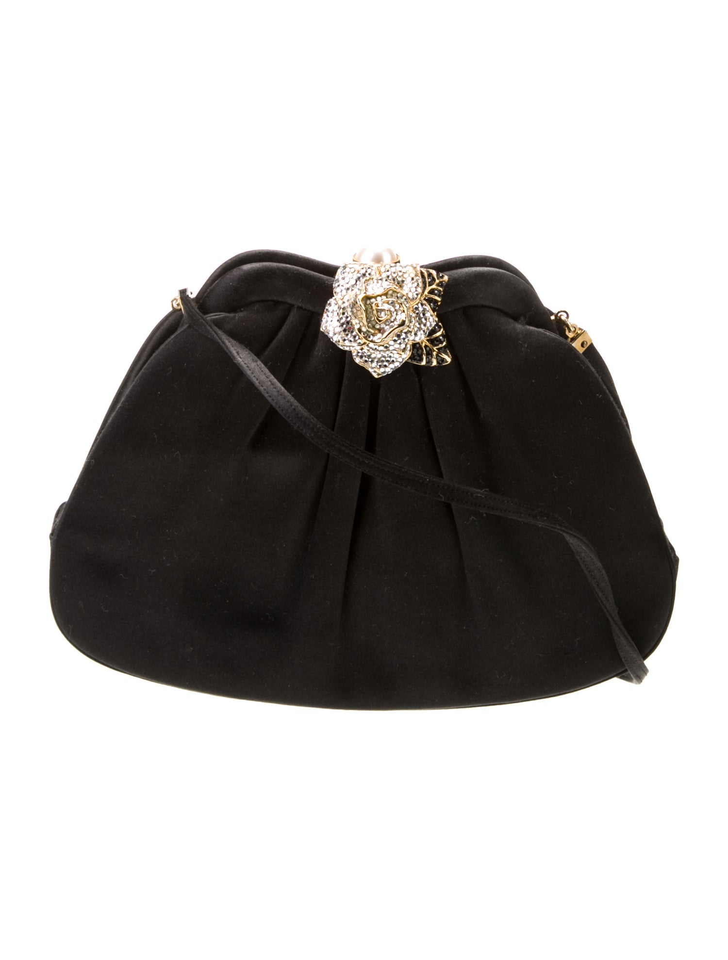 Judith Leiber Satin Evening Bag
