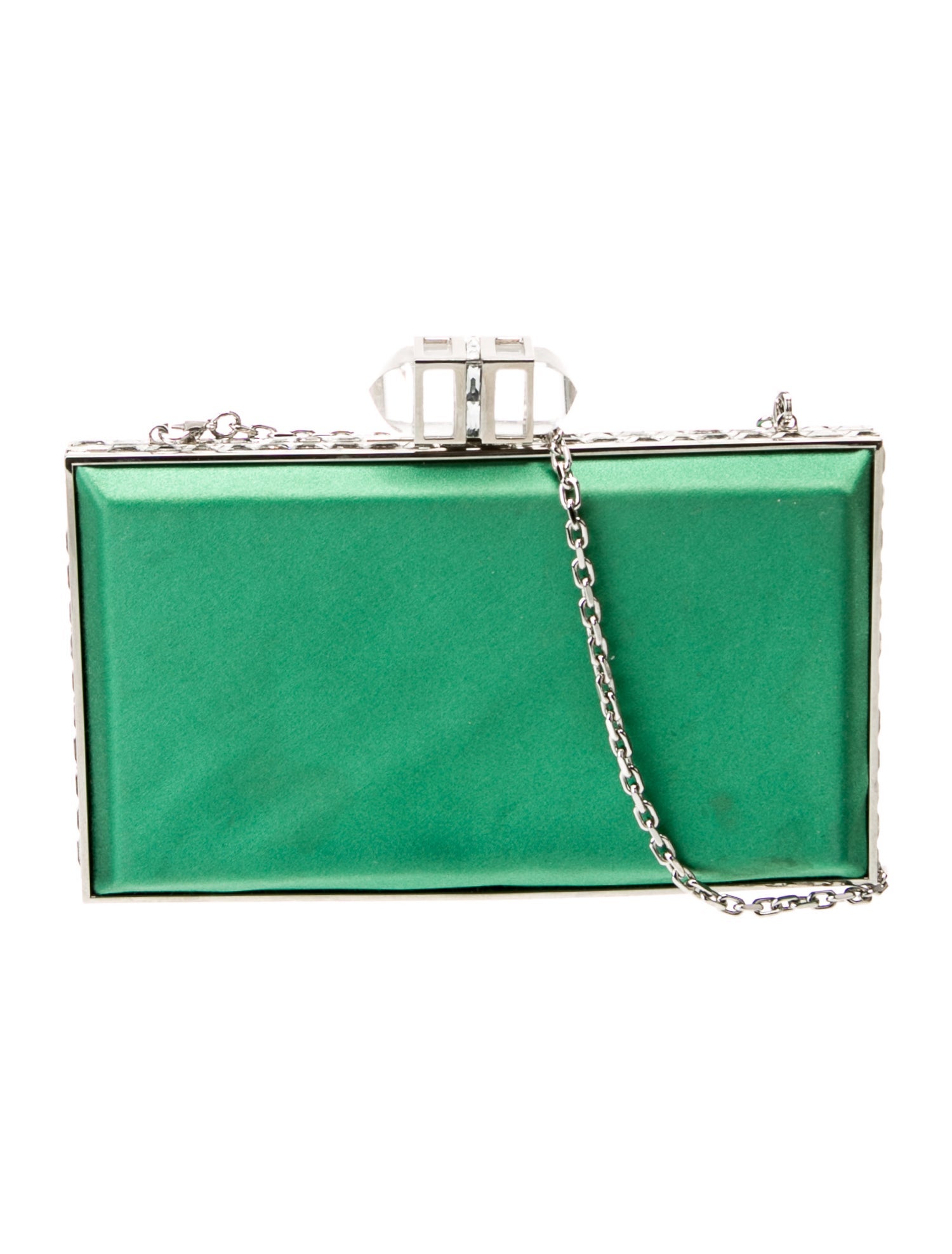Judith Leiber Satin Minaudière