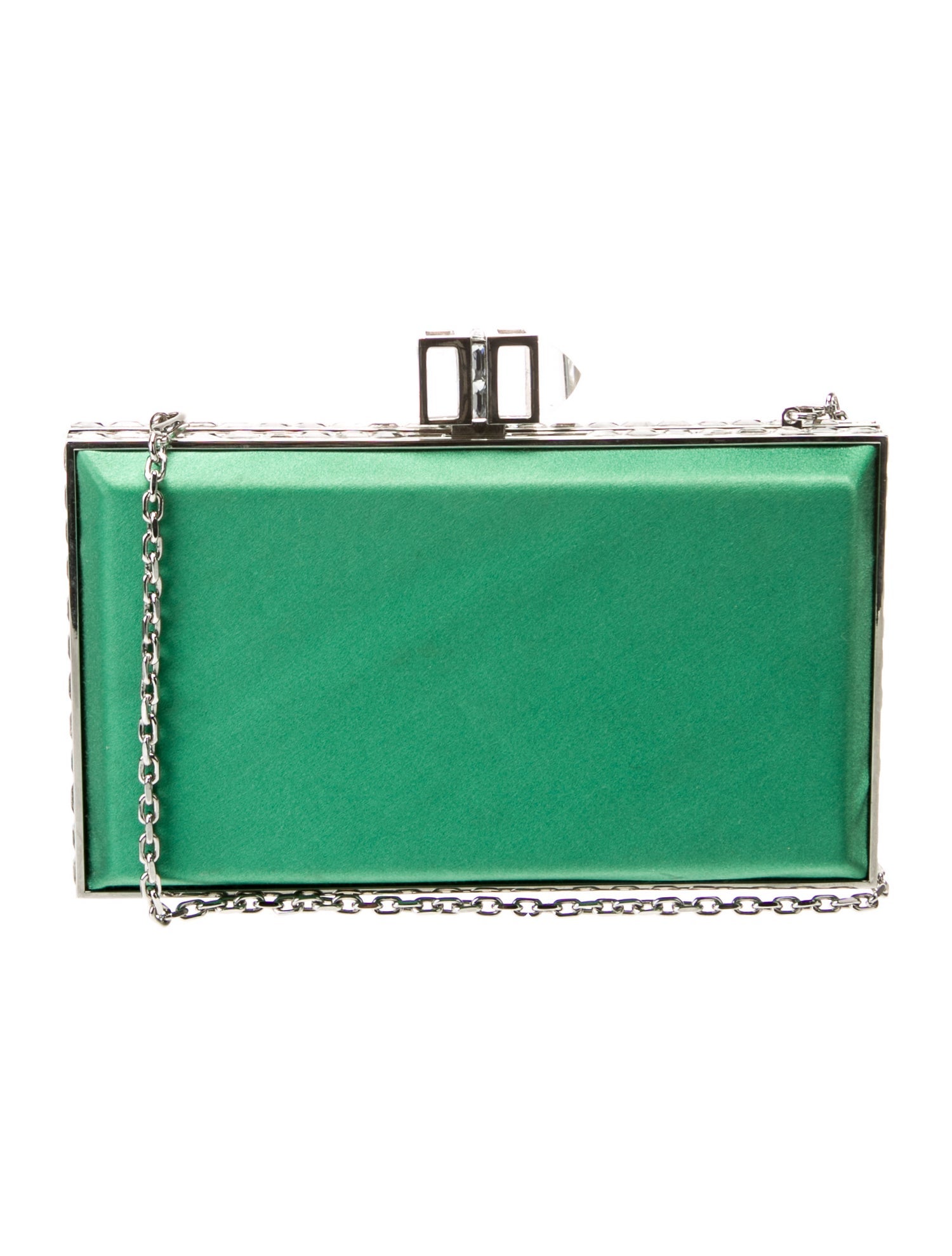 Judith Leiber Satin Minaudière