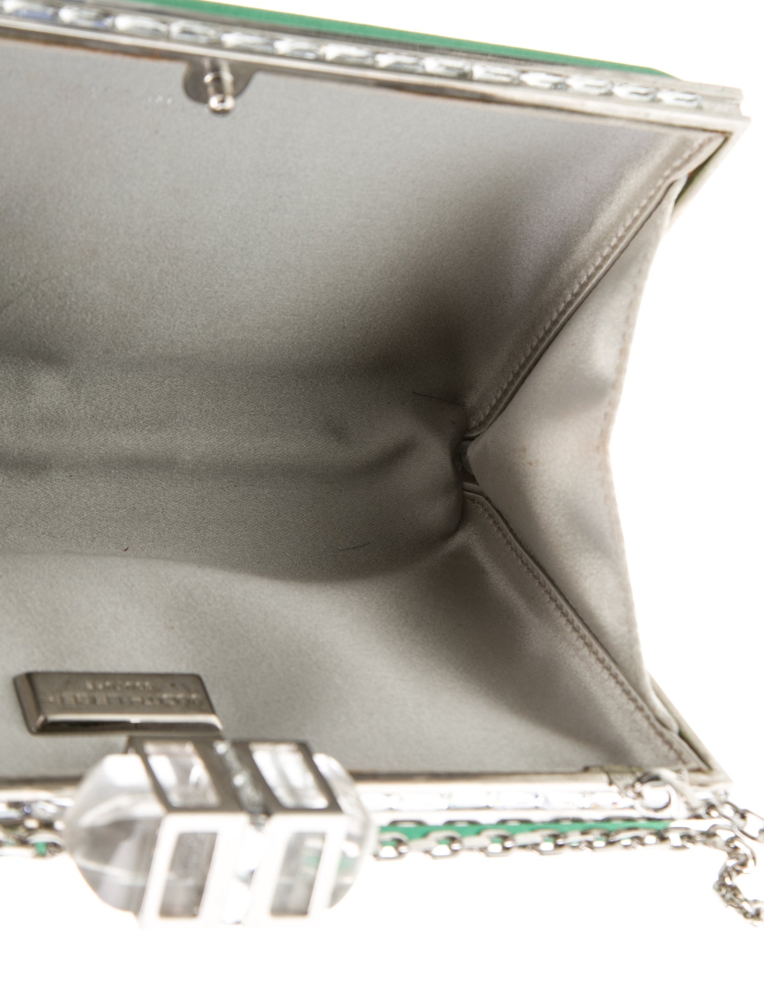 Judith Leiber Satin Minaudière