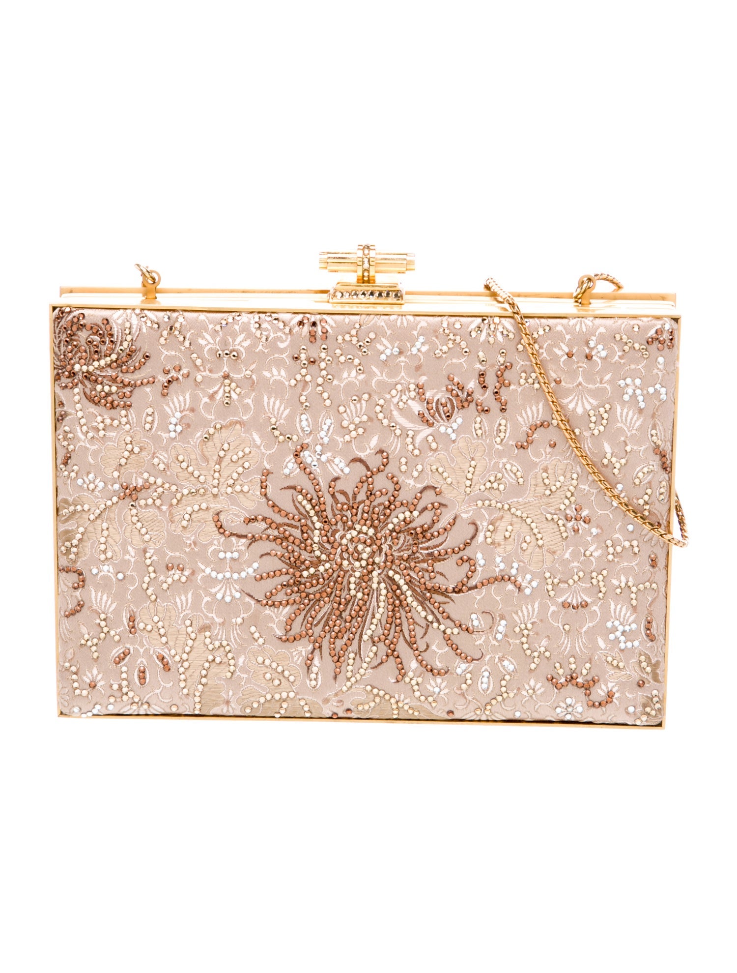 Judith Leiber Silk Minaudière