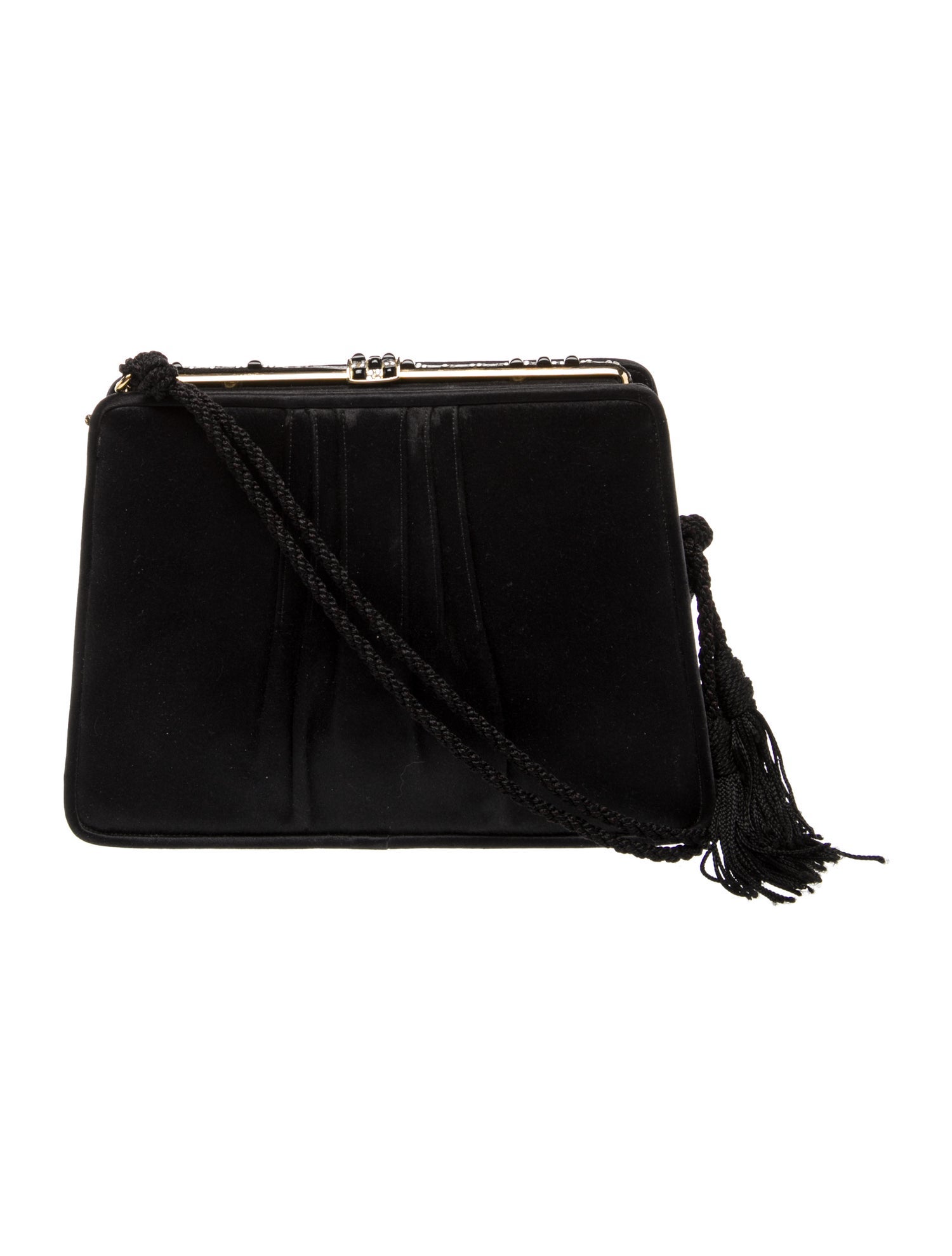 Judith Leiber Satin Crossbody Bag