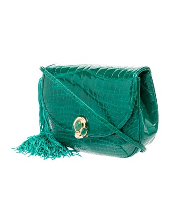 Judith Leiber Alligator Crossbody Bag
