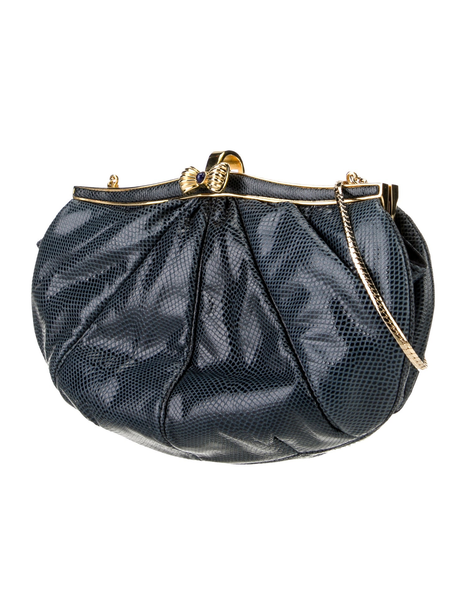 Judith Leiber Lizard Evening Bag