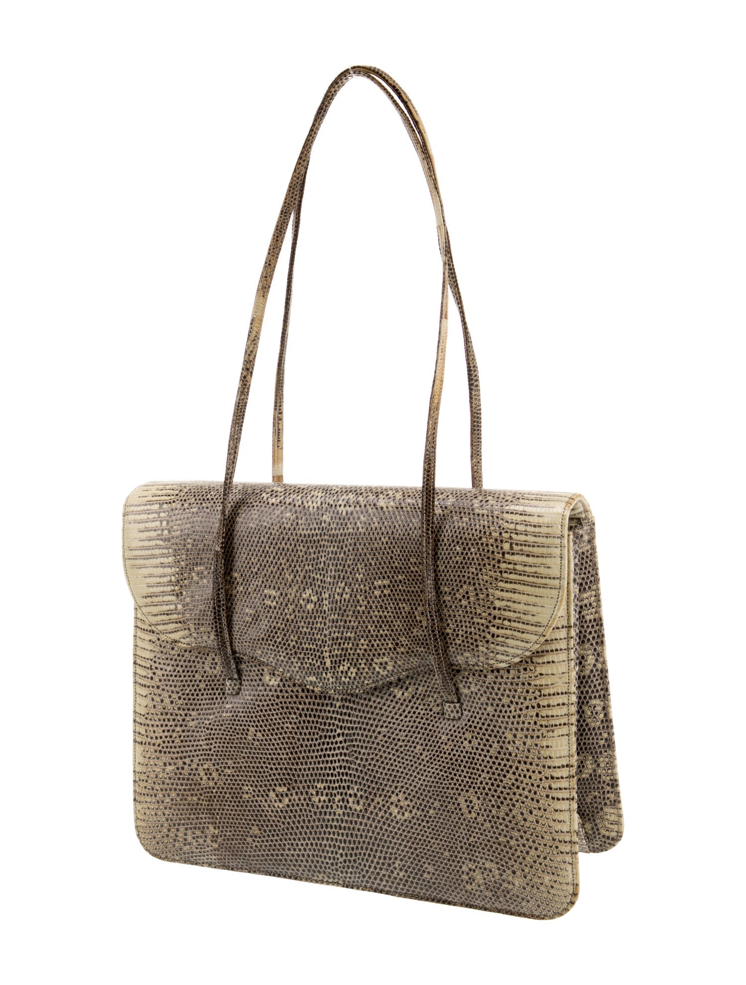 Judith Leiber Lizard Shoulder Bag