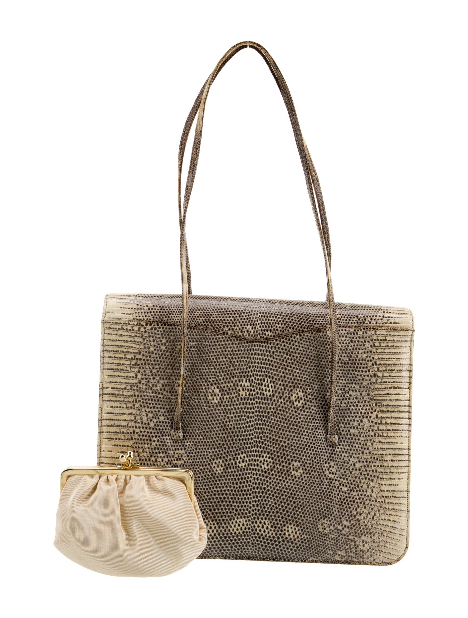 Judith Leiber Lizard Shoulder Bag