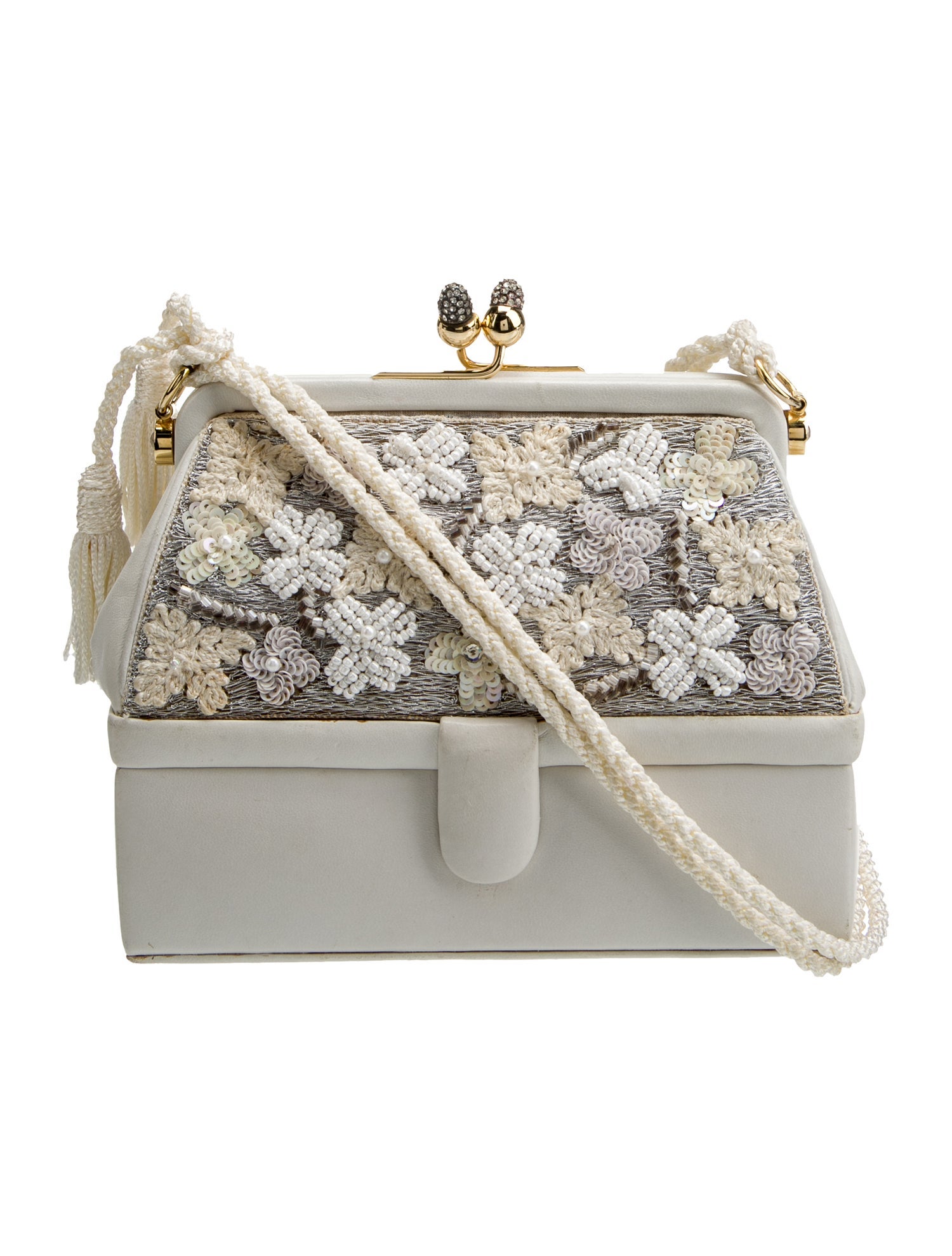 Judith Leiber Leather Evening Bag