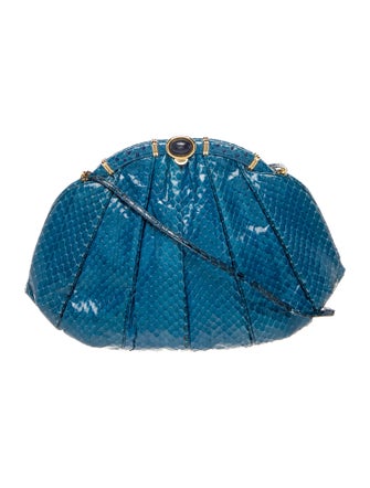 Judith Leiber Snakeskin Evening Bag