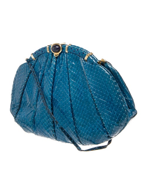 Judith Leiber Snakeskin Evening Bag