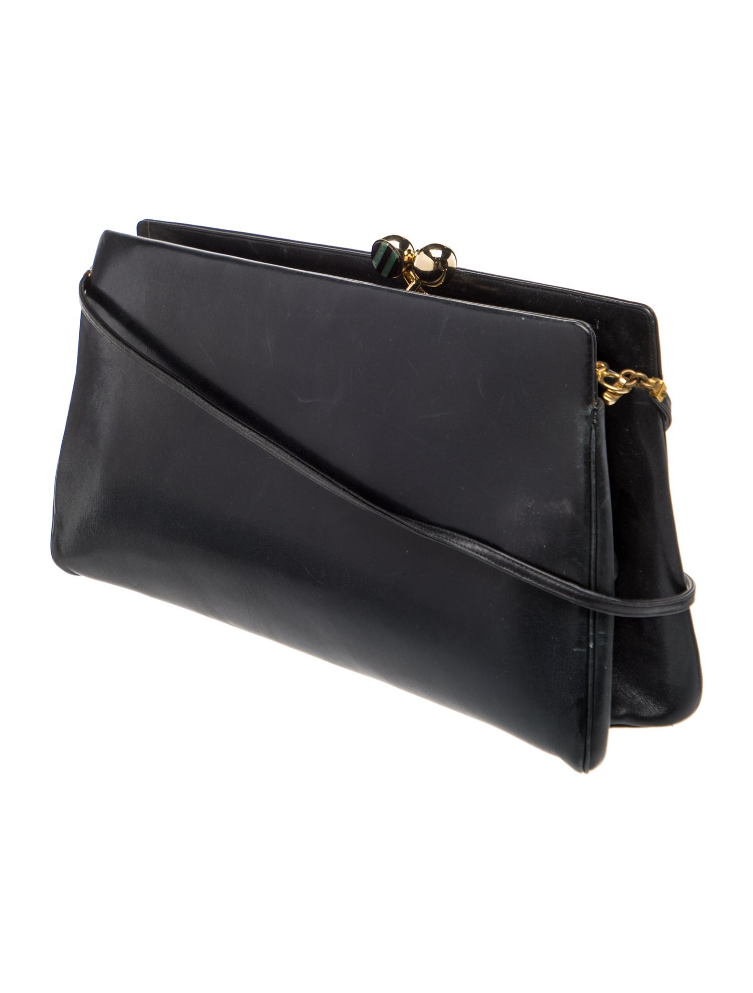Judith Leiber Leather Evening Bag