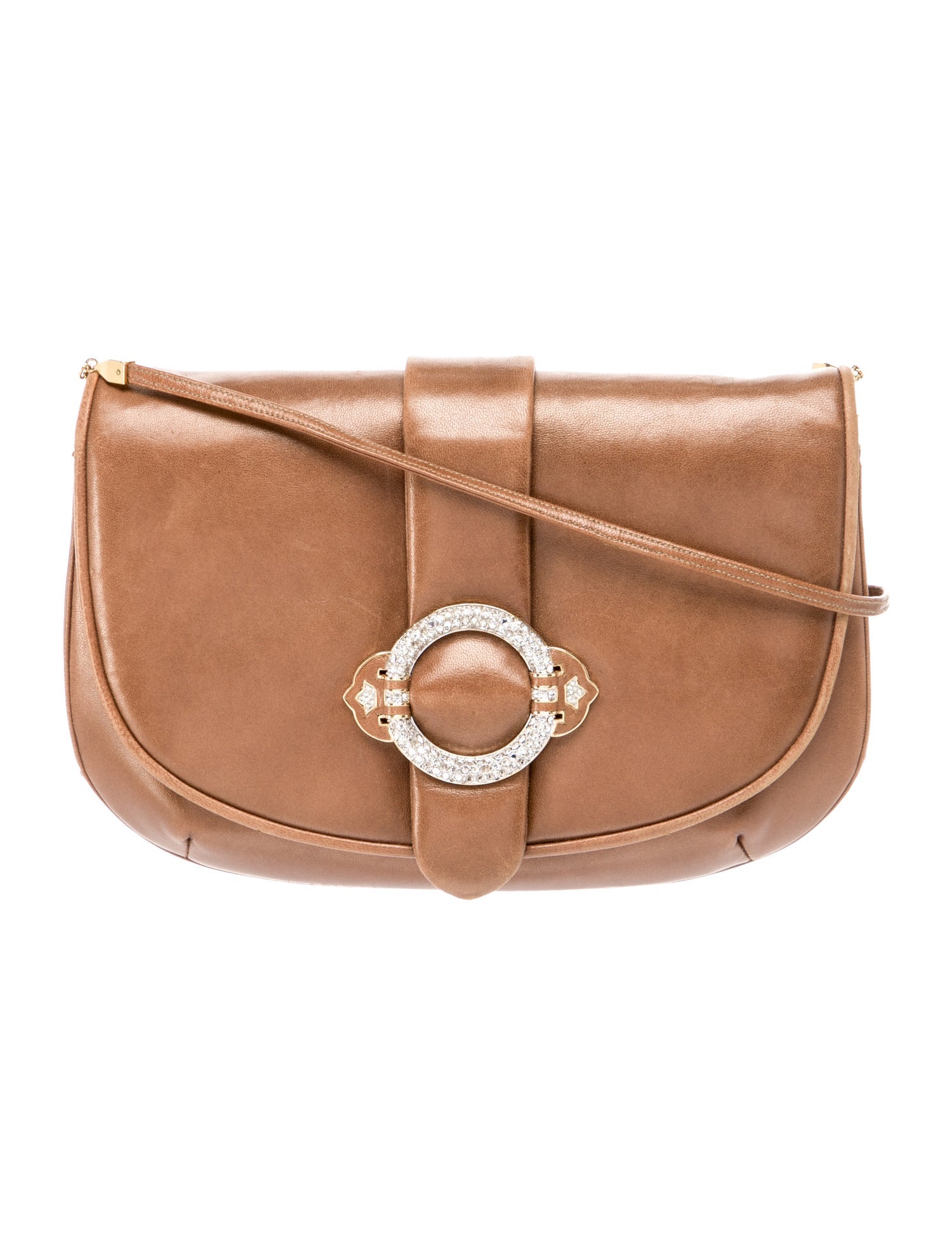 Judith Leiber Leather Crossbody Bag