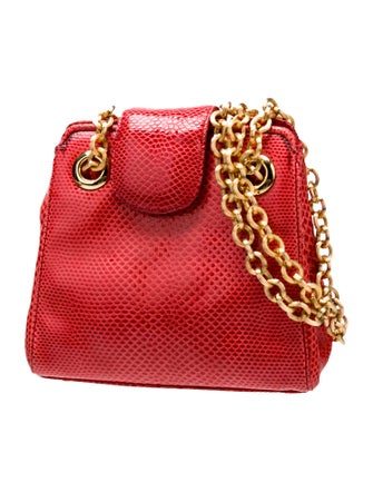 Judith Leiber Leather Evening Bag