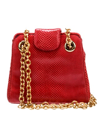 Judith Leiber Leather Evening Bag