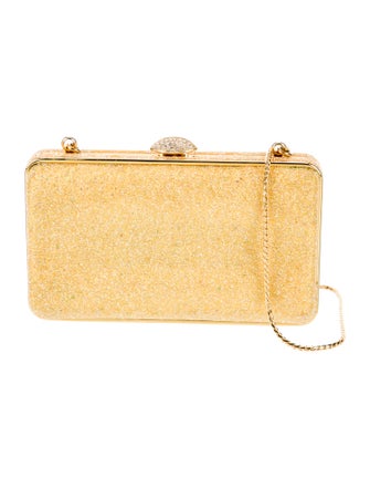 Judith Leiber Glitter Minaudière