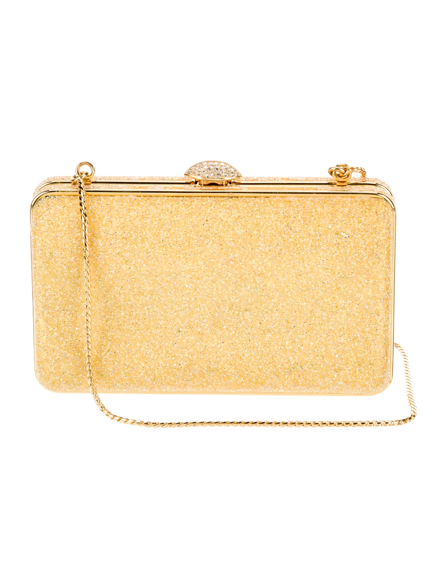 Judith Leiber Glitter Minaudière