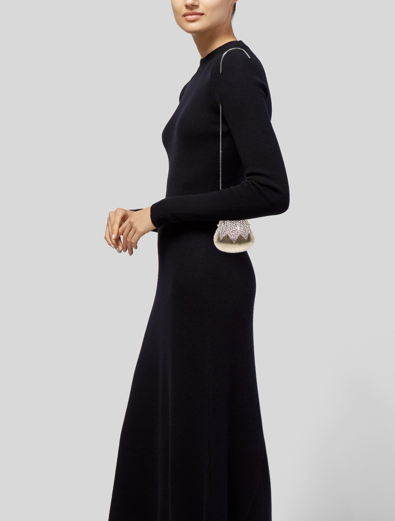 Judith Leiber Metal Minaudière