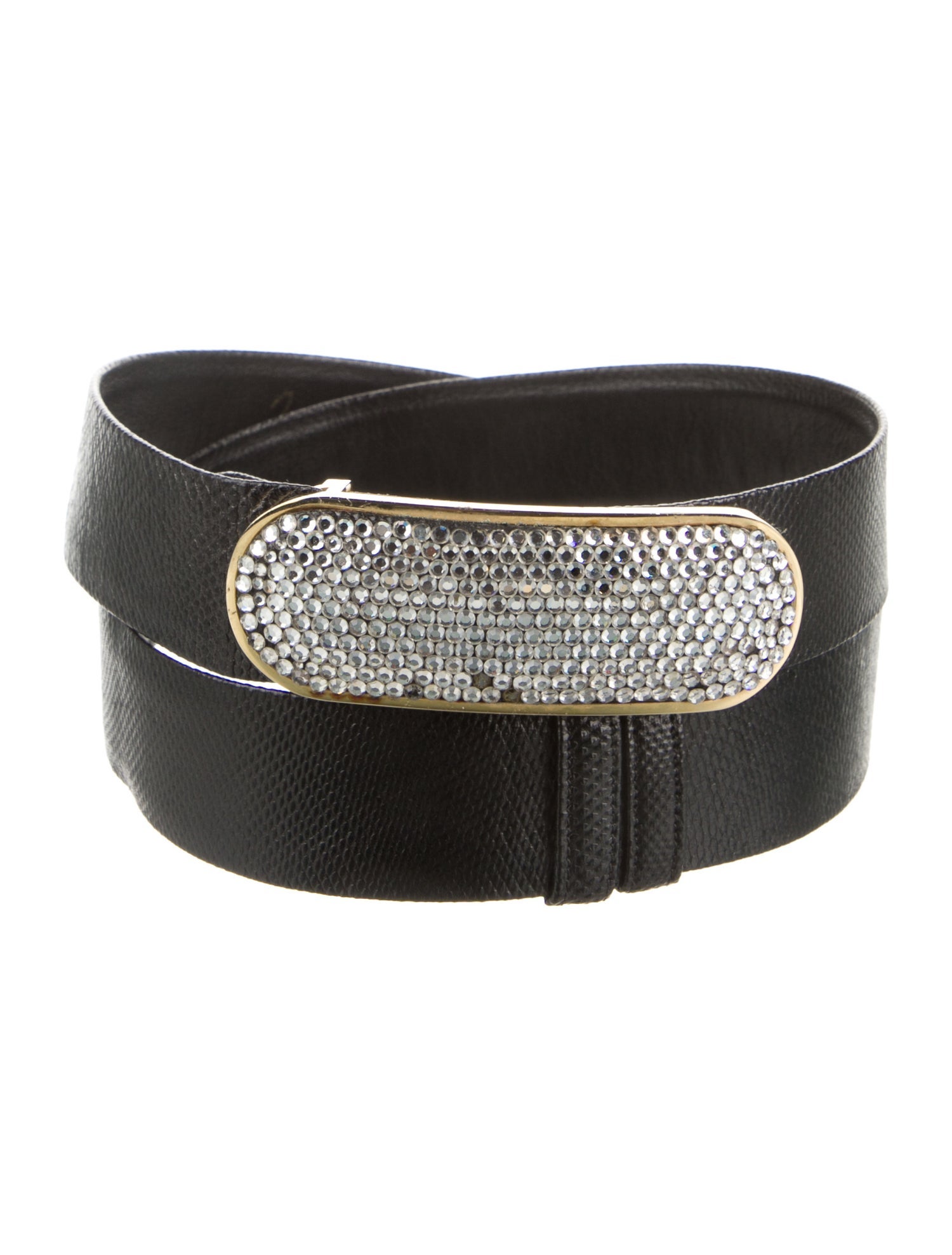 Judith Leiber Vintage Leather Belt