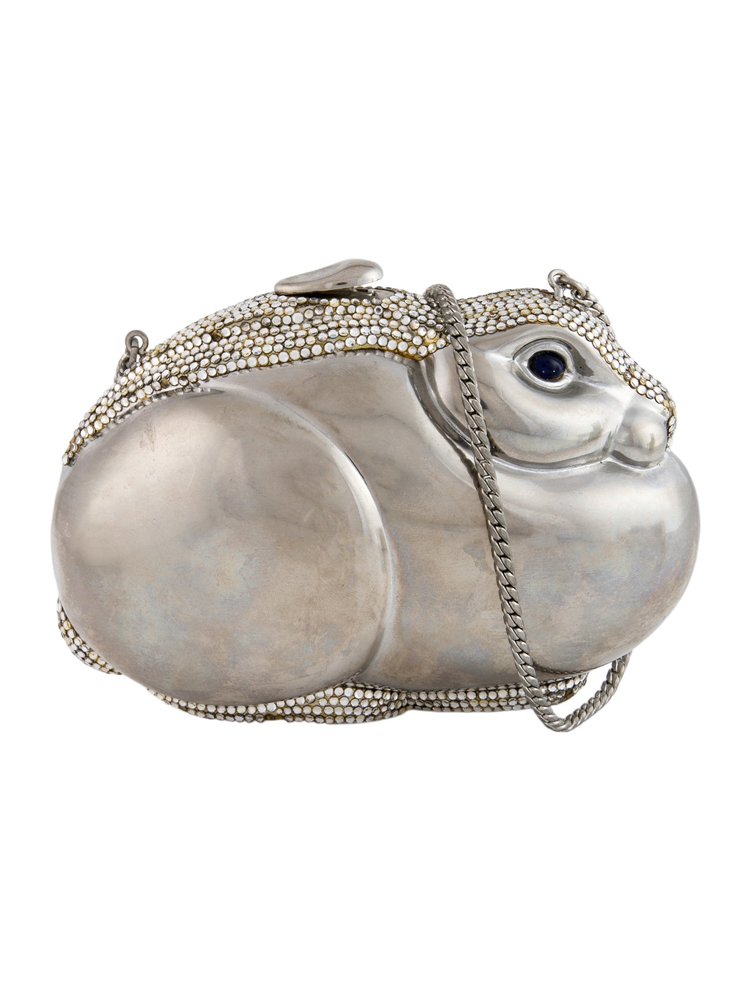 Judith Leiber Metal Minaudière