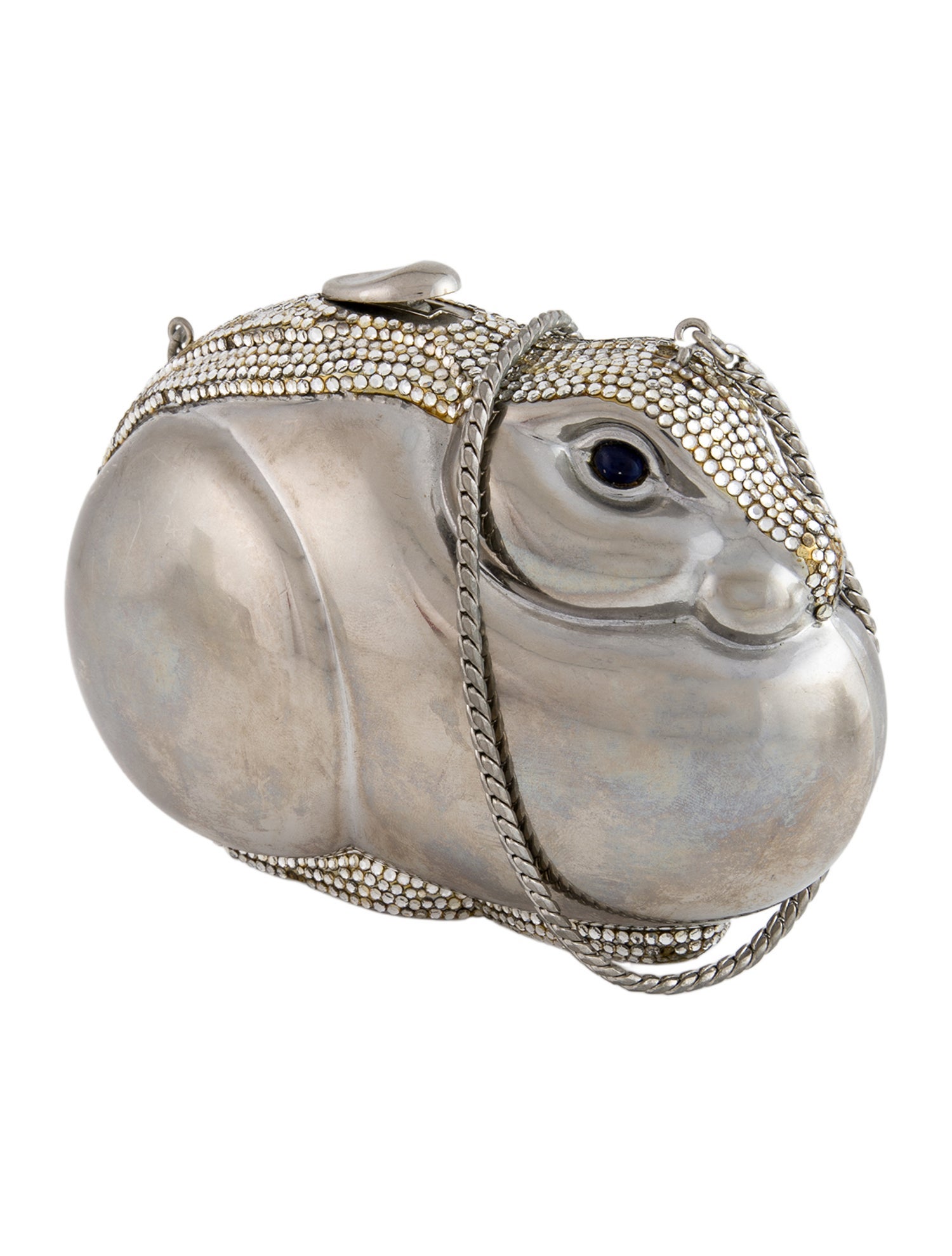 Judith Leiber Metal Minaudière