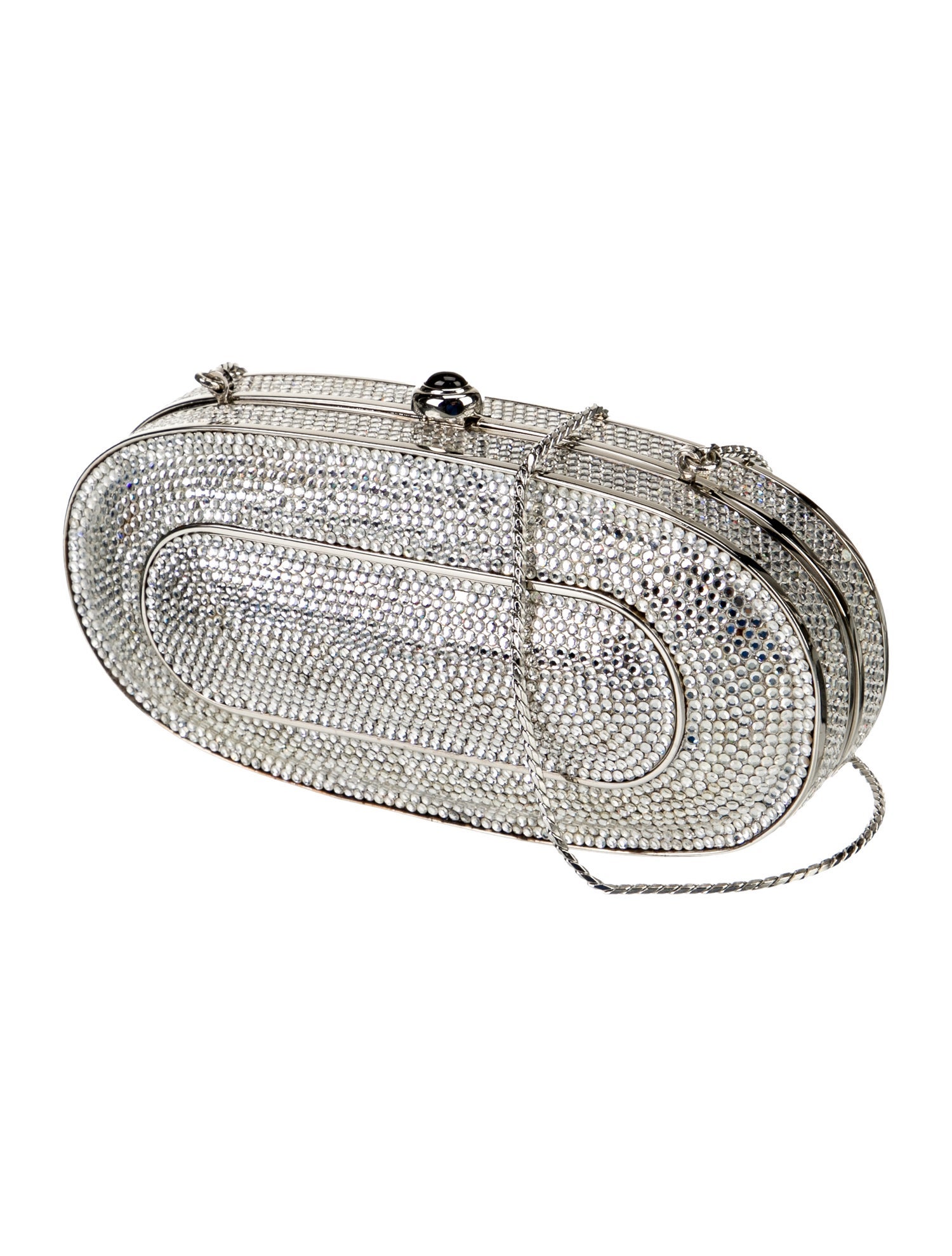 Judith Leiber Metal Minaudière