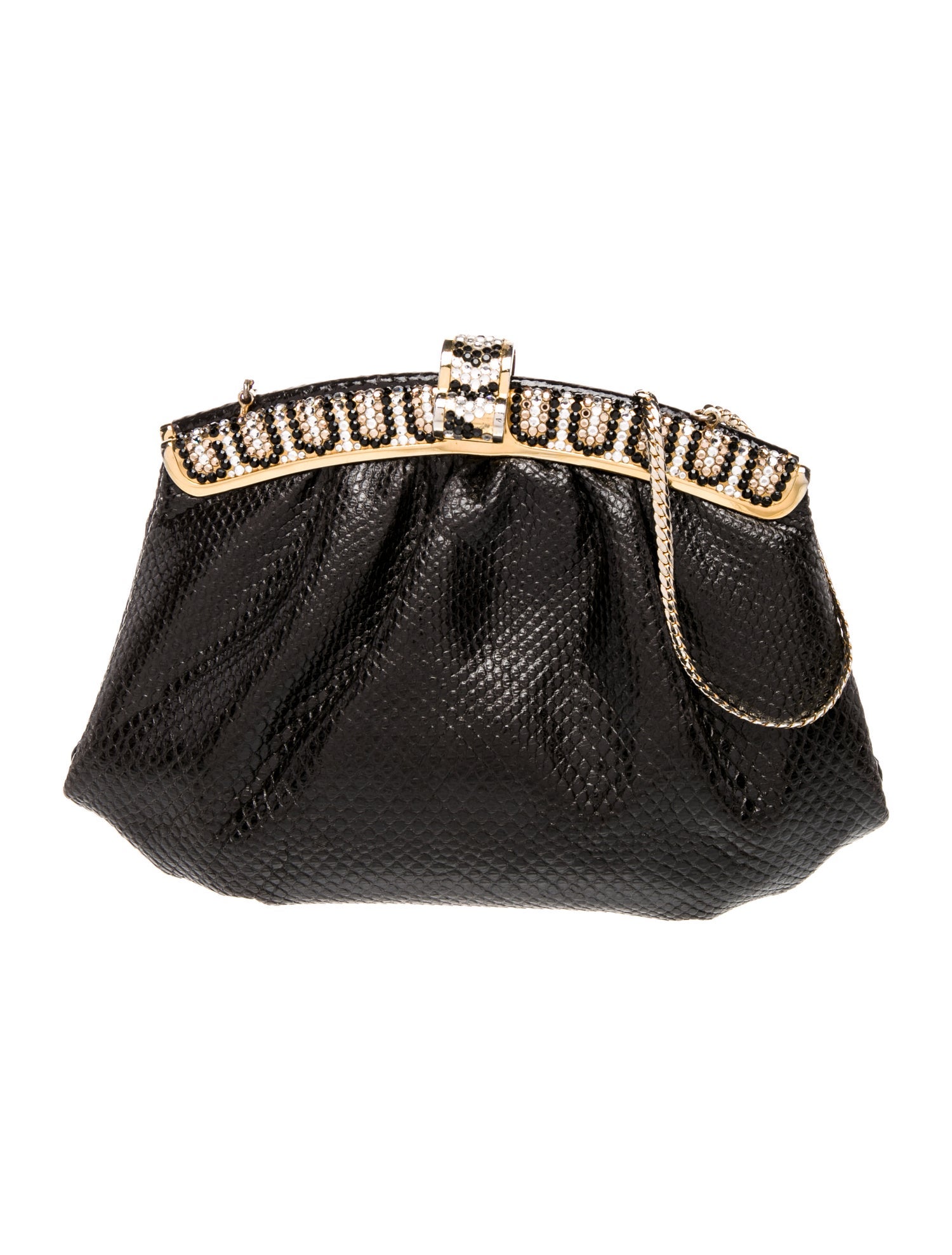 Judith Leiber Leather Evening Bag