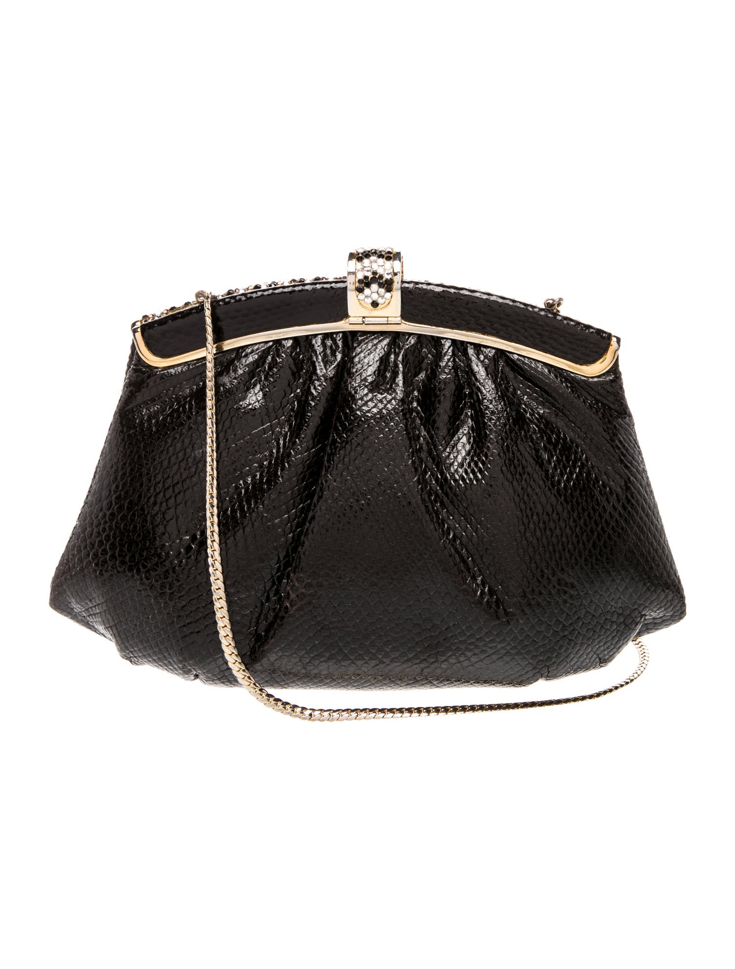 Judith Leiber Leather Evening Bag