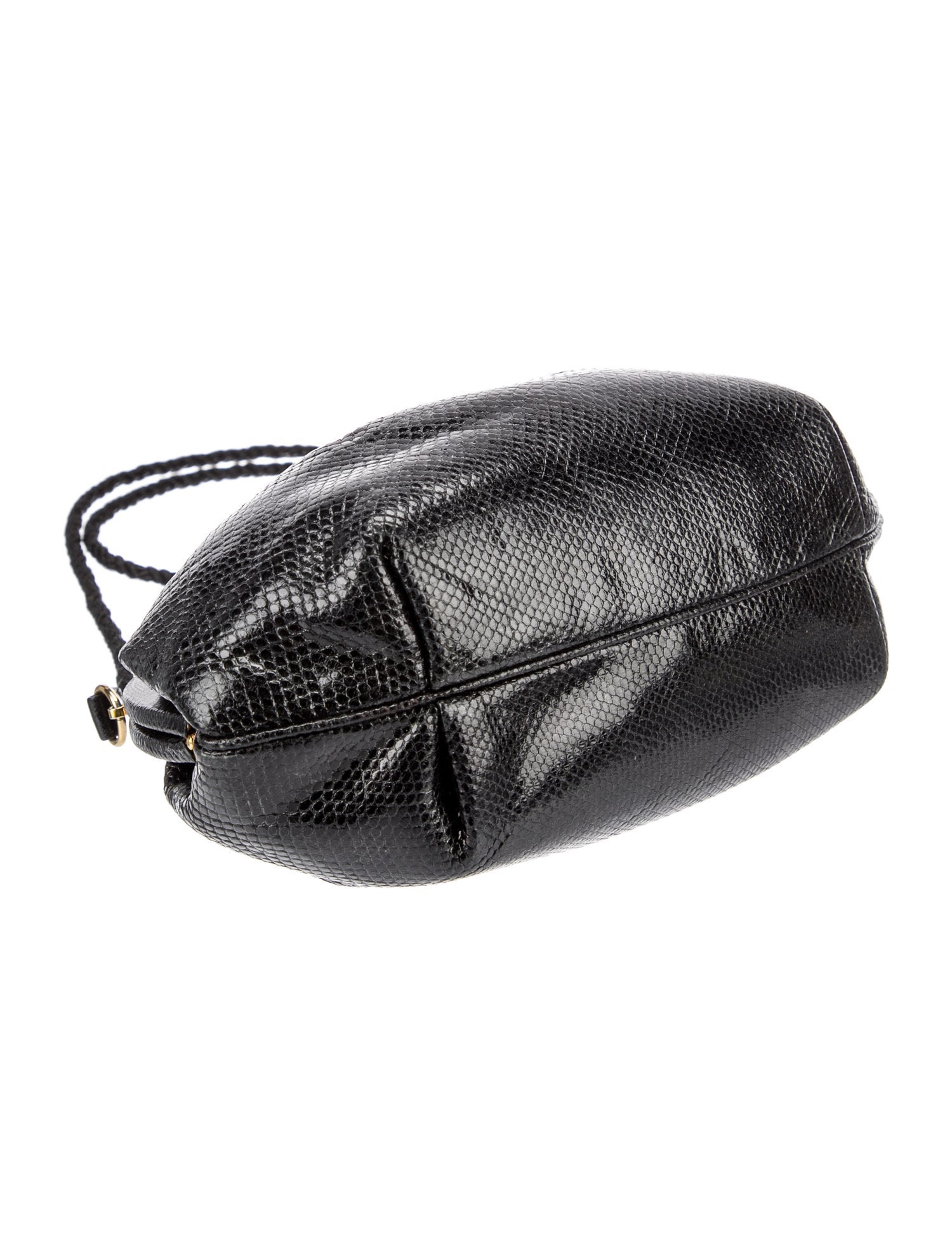 Finesse La Model Embossed Leather Evening Bag