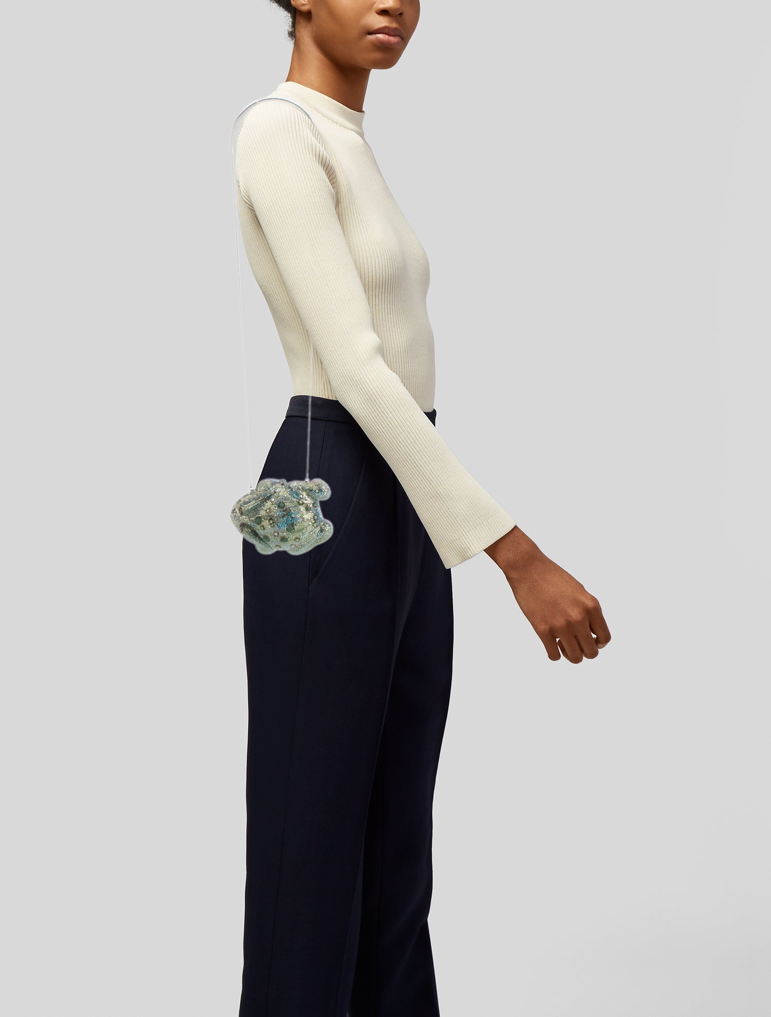 Judith Leiber Crystal Frog