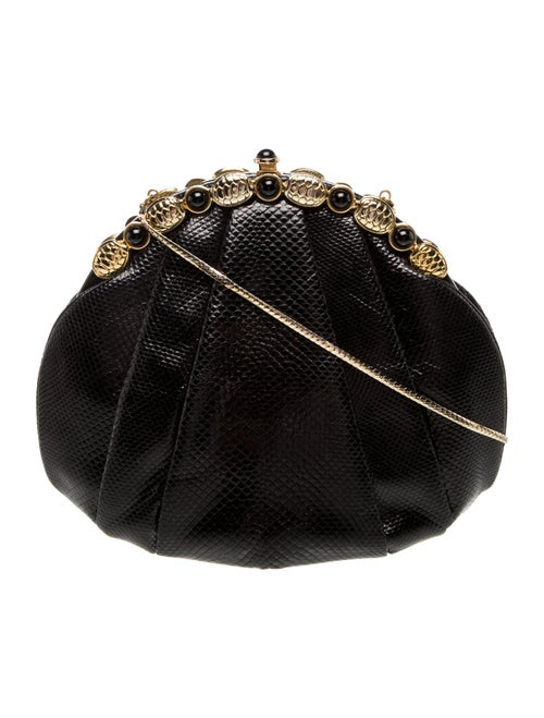 Judith Leiber Leather Evening Bag