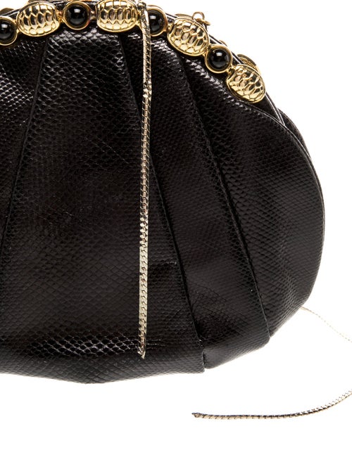 Judith Leiber Leather Evening Bag