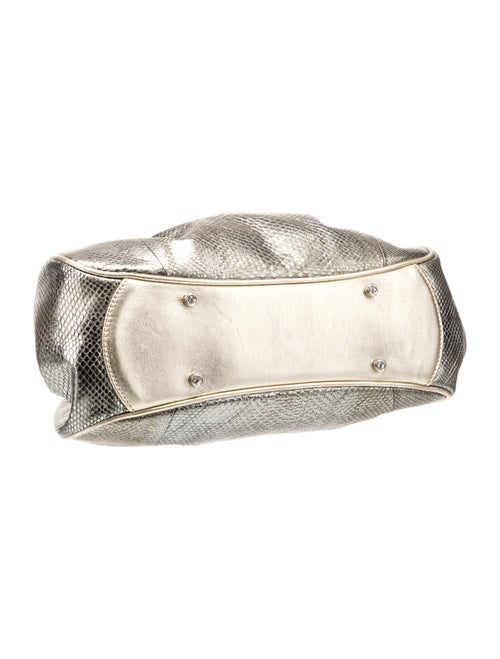 Judith Leiber Leather Top Handle Bag