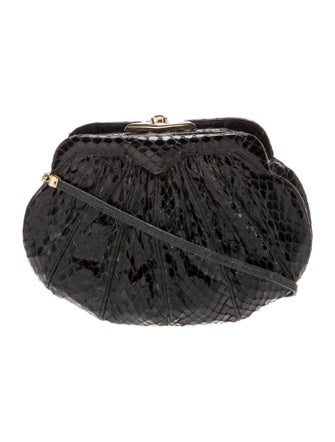 Judith Leiber Snakeskin Crossbody Bag