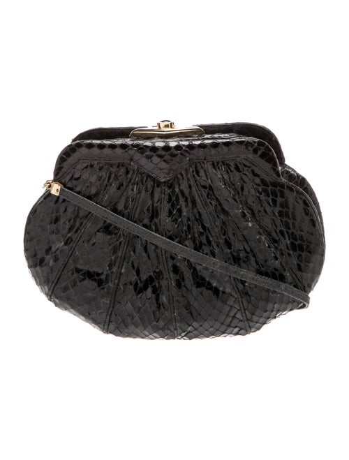 Judith Leiber Snakeskin Crossbody Bag