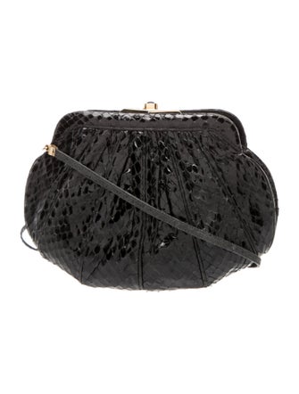Judith Leiber Snakeskin Crossbody Bag
